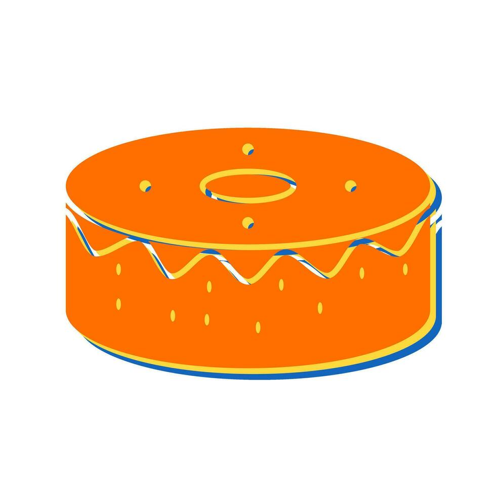 Birthday Cake Vector Icon