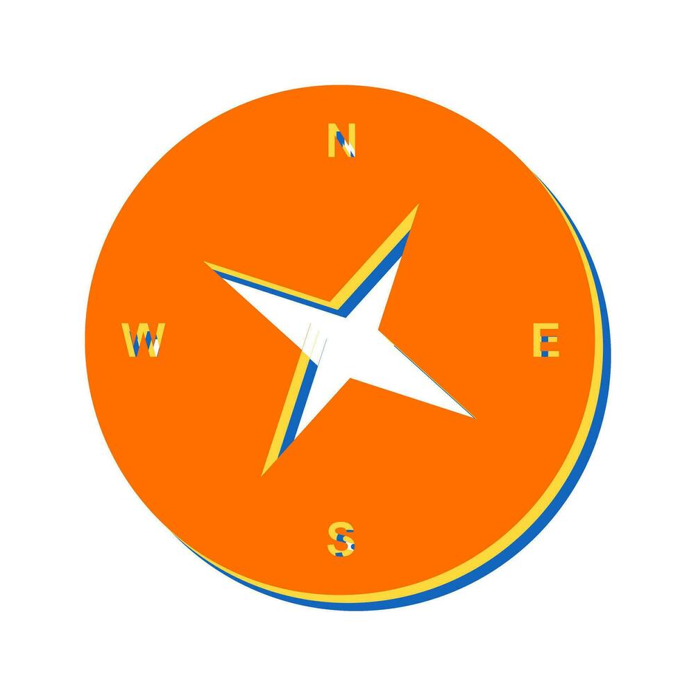 Compass Vector Icon