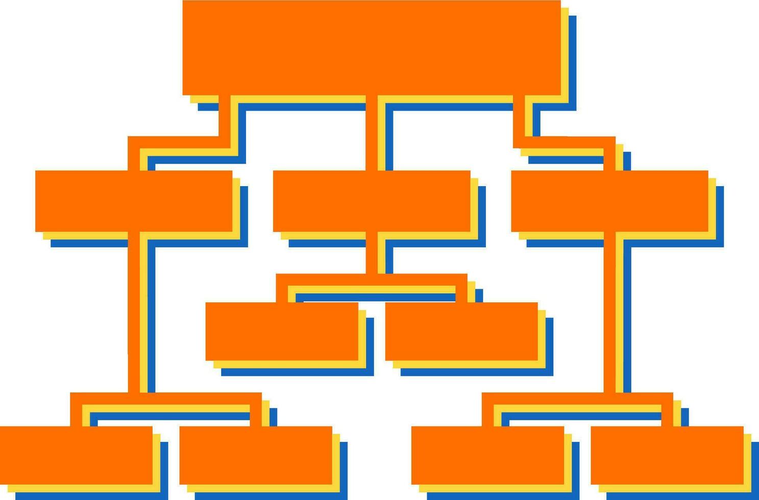 Business Structure Vector Icon
