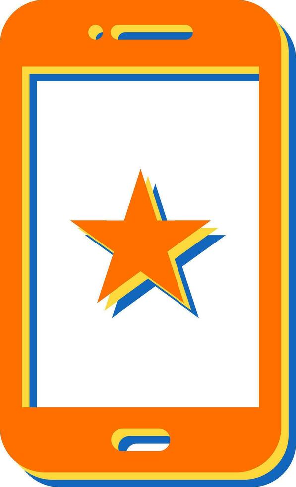 Starred Vector Icon