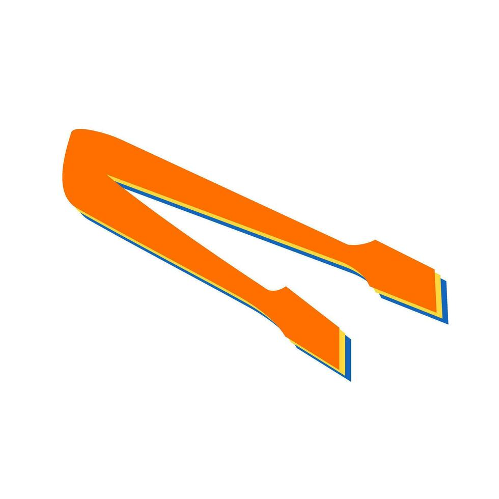 Tongs Vector Icon