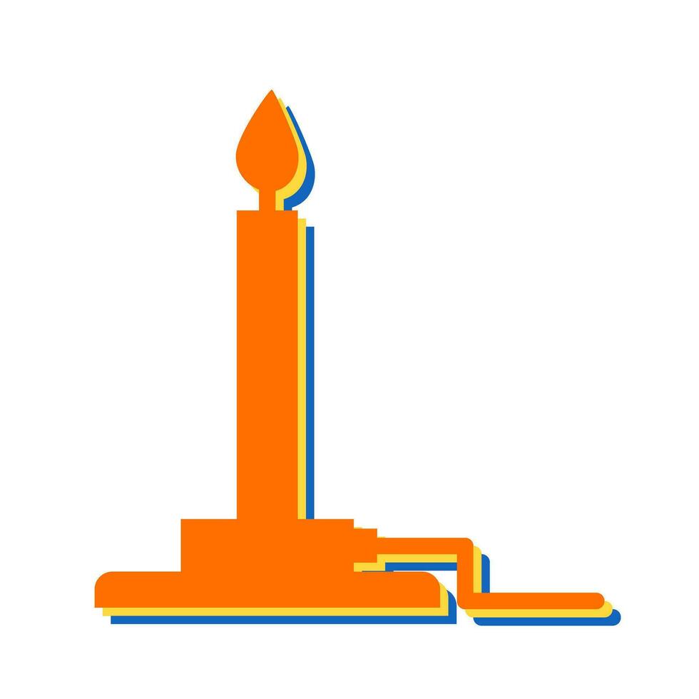 Bunsen Burner Vector Icon