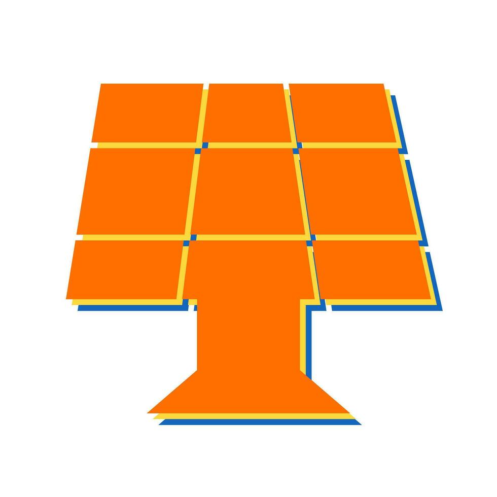 Solar Panel Vector Icon