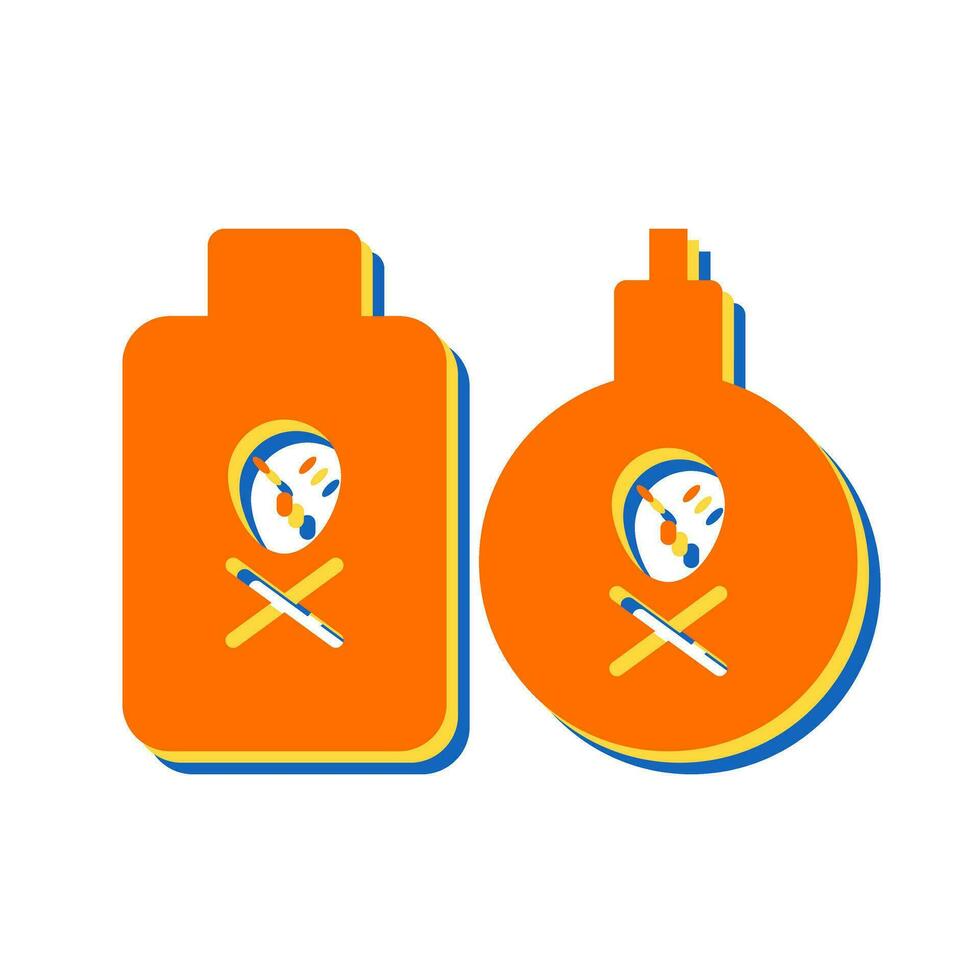 Poisonous Chemicals Vector Icon