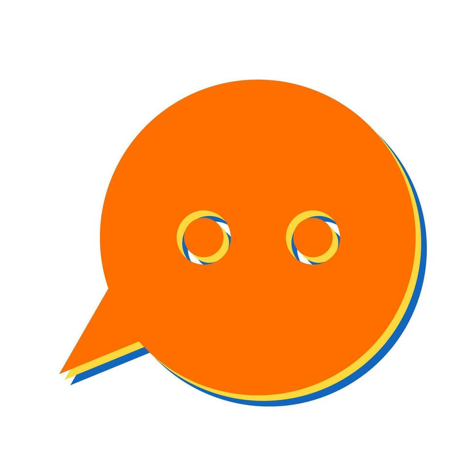 Message Bubbles Vector Icon