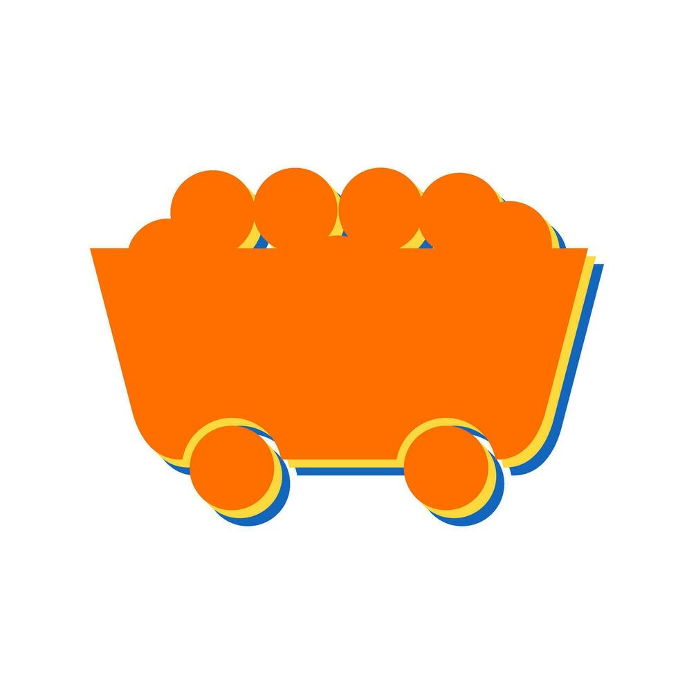 Coal Mine Vector Icon