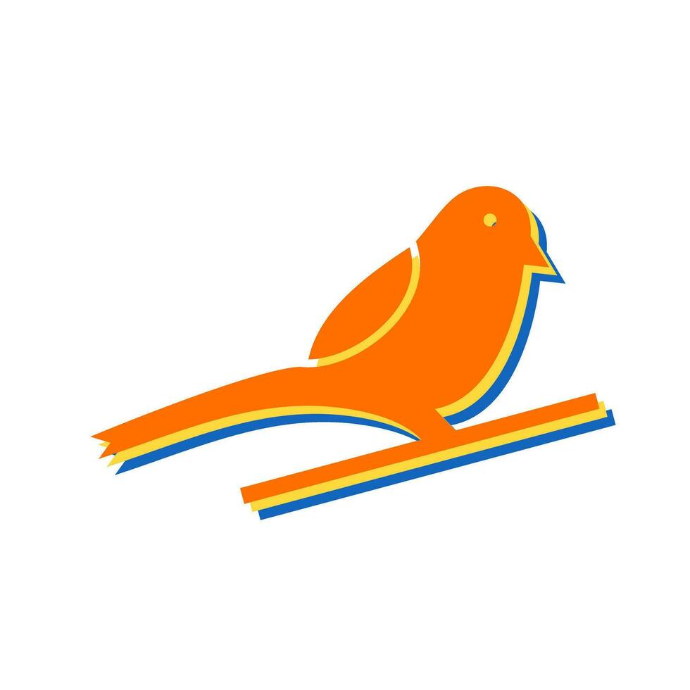 Little Bird Vector Icon