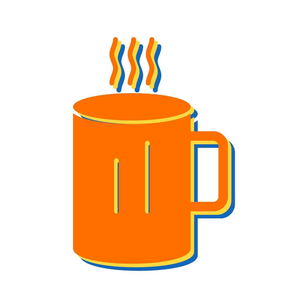 Hot Coffee Vector Icon