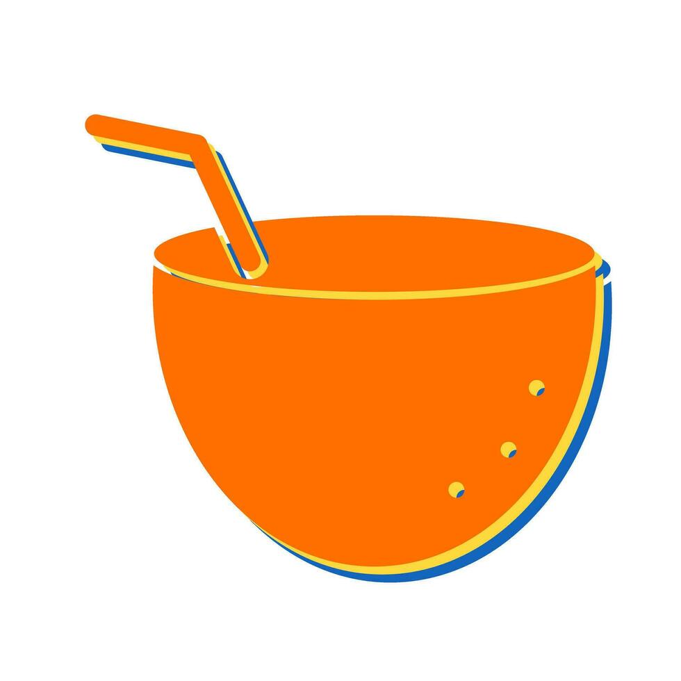 Coconut Vector Icon