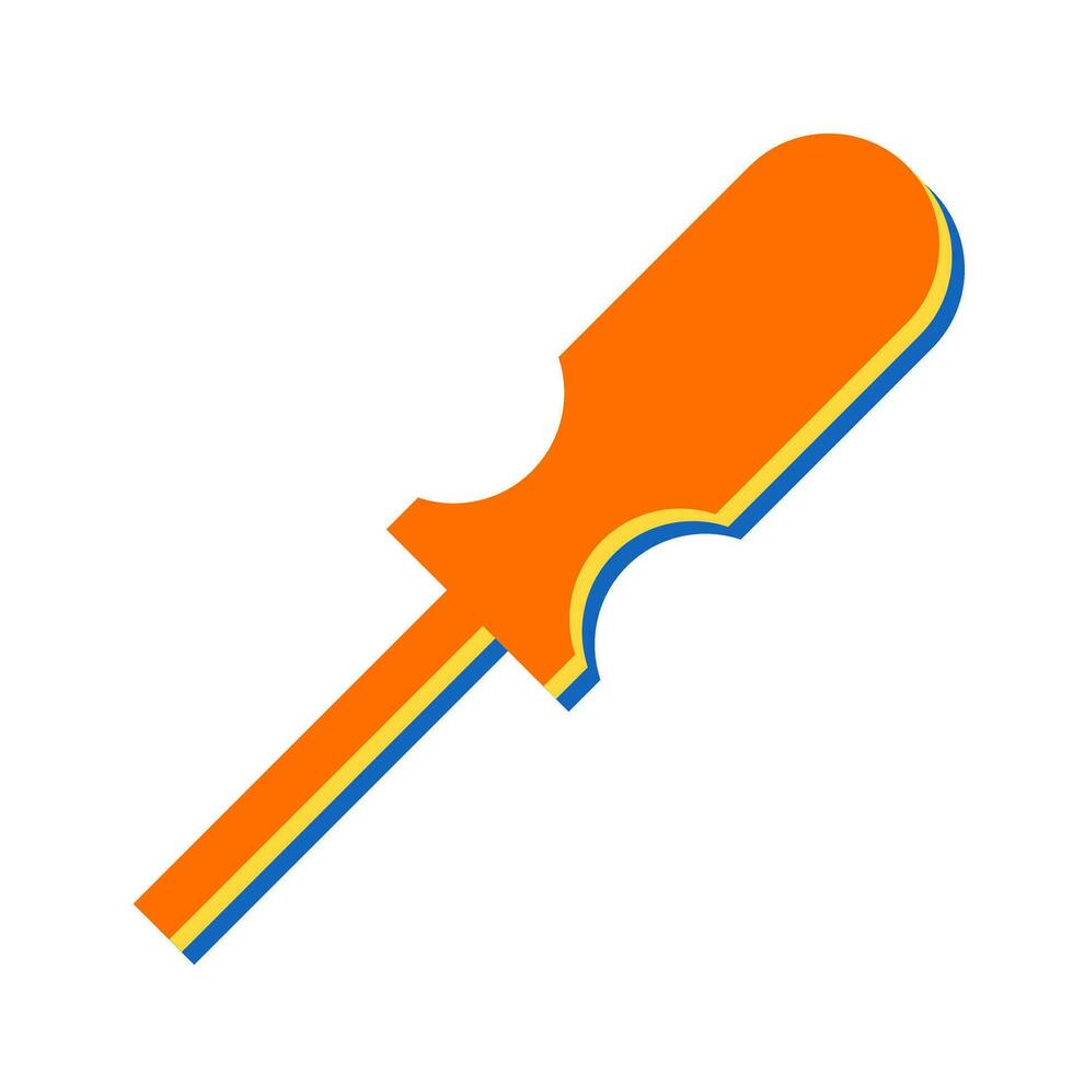 Screw Driver Vector Icon