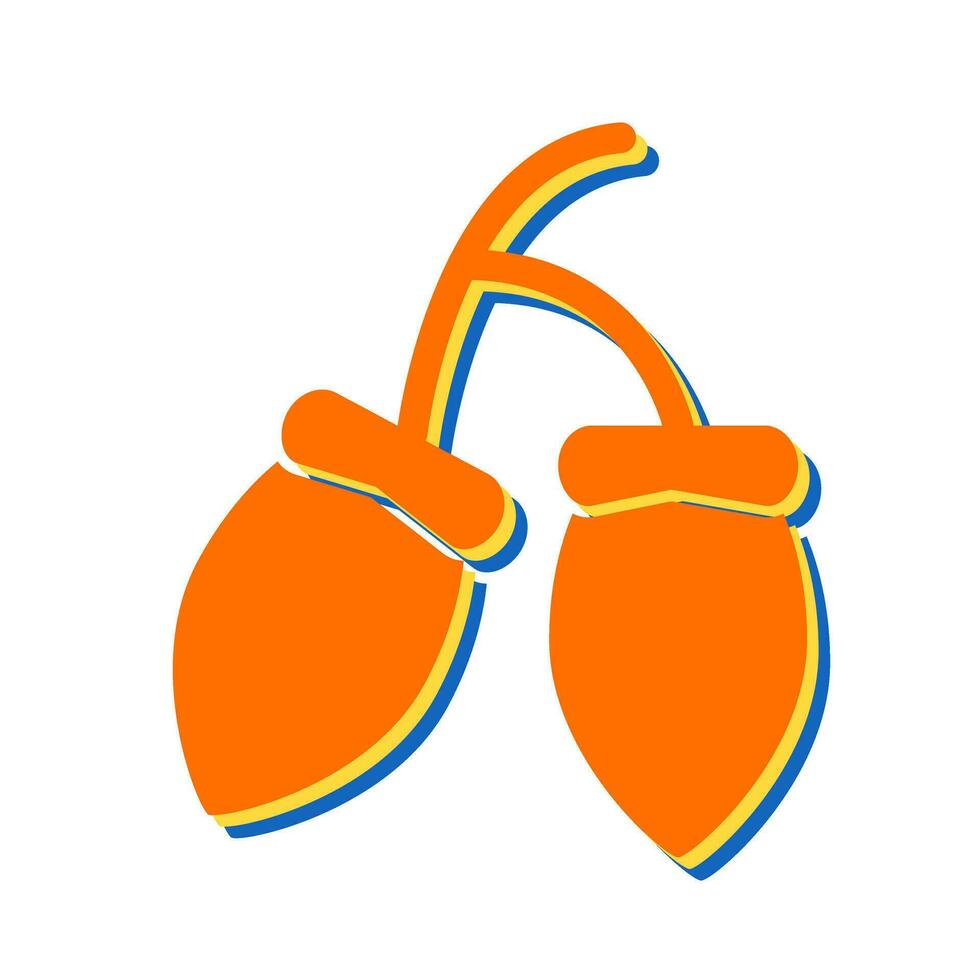 Acorns Vector Icon