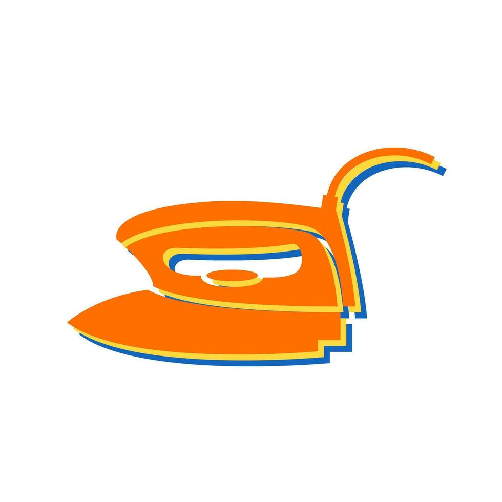 Electric Iron Vector Icon