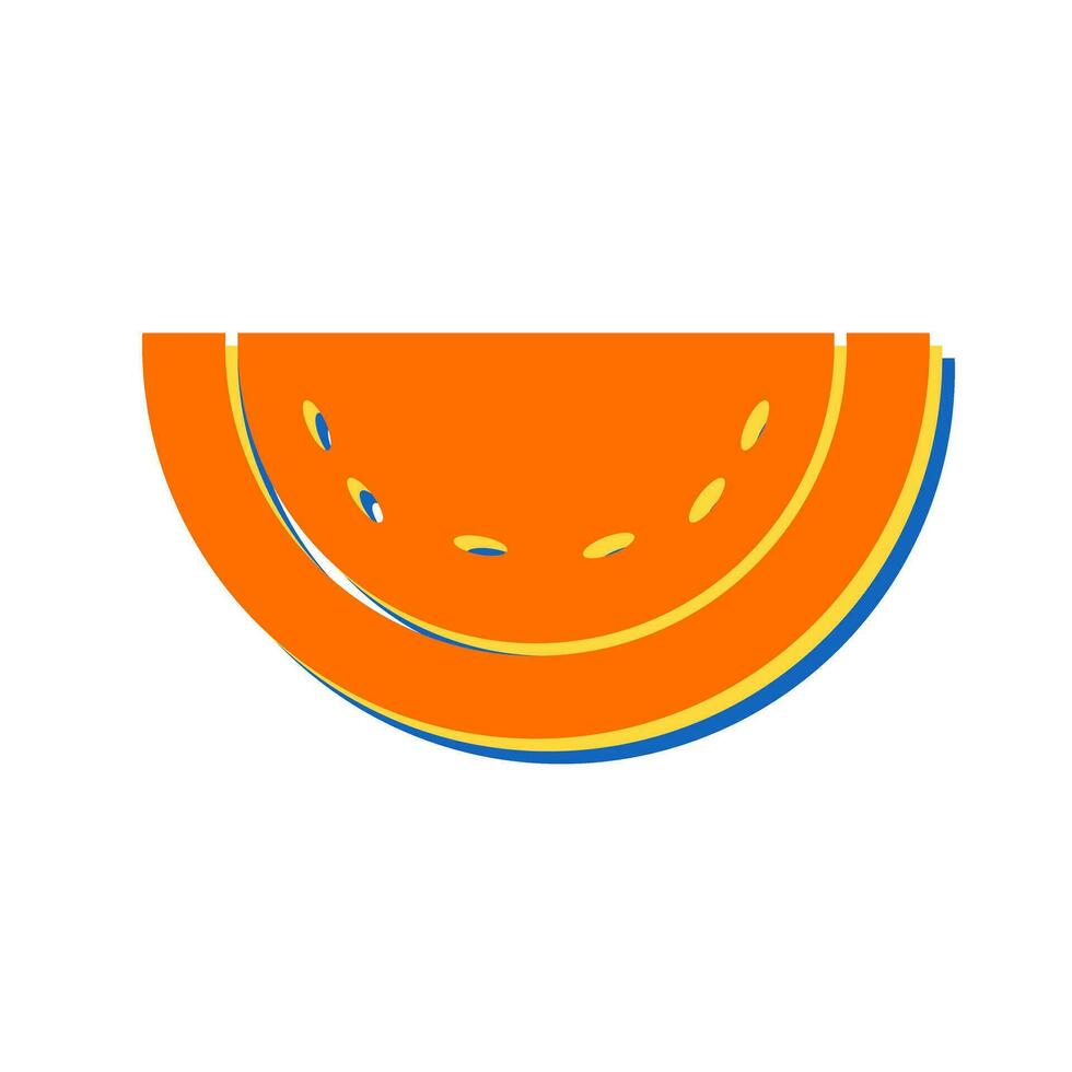 Melon Vector Icon
