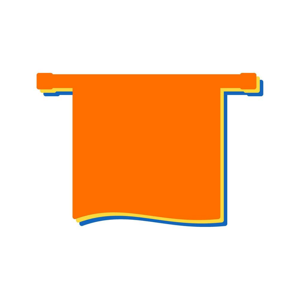 Towel Dryer Vector Icon