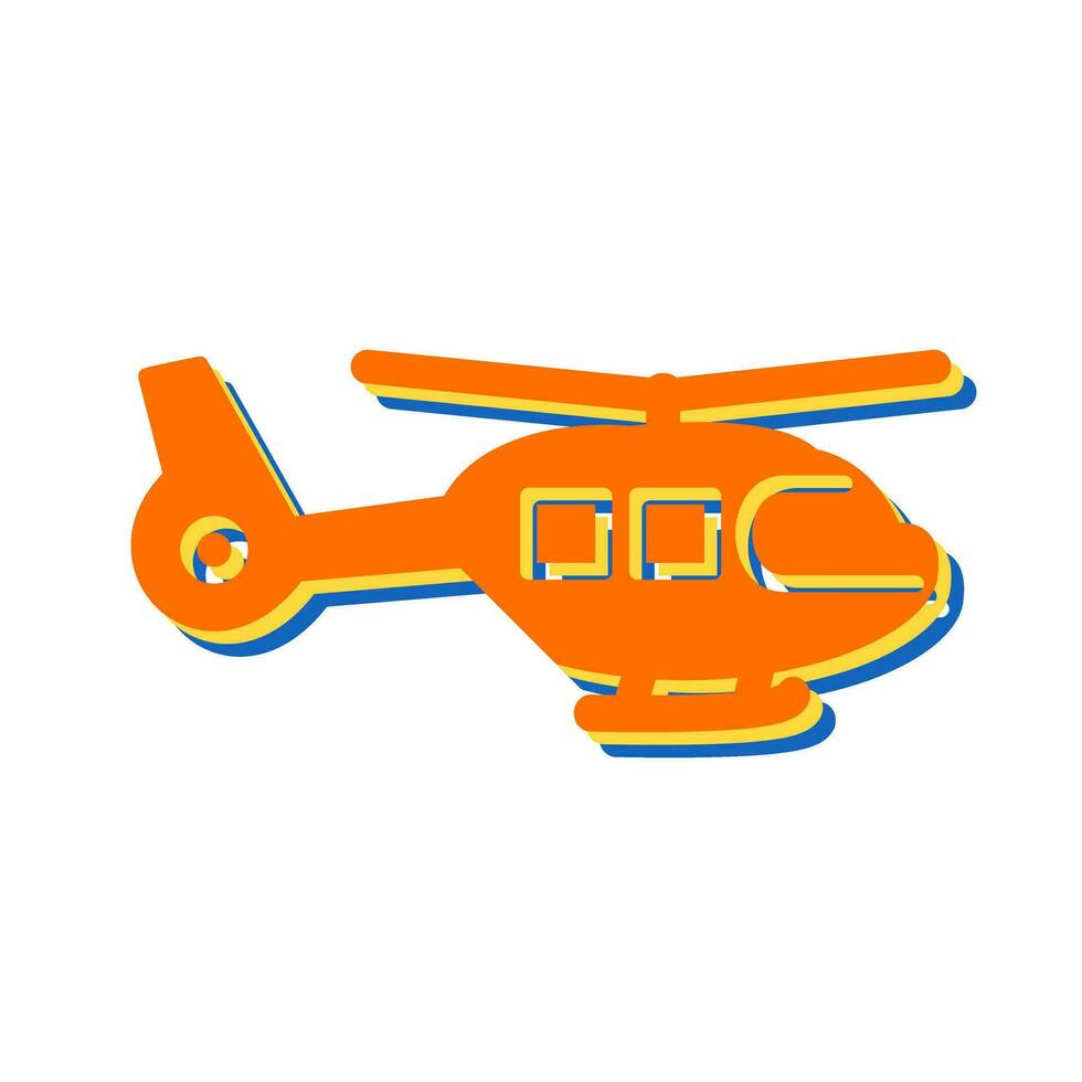 Helicopter Vector Icon
