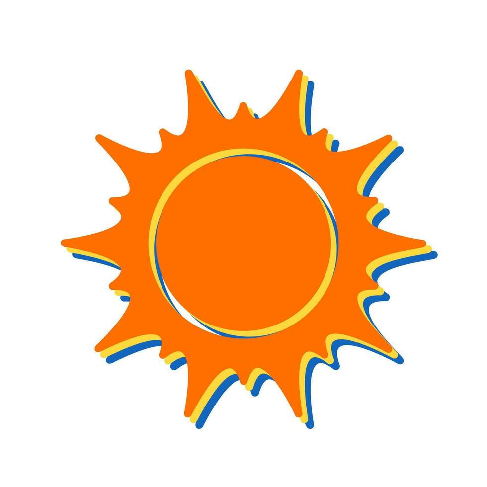 Sun Vector Icon