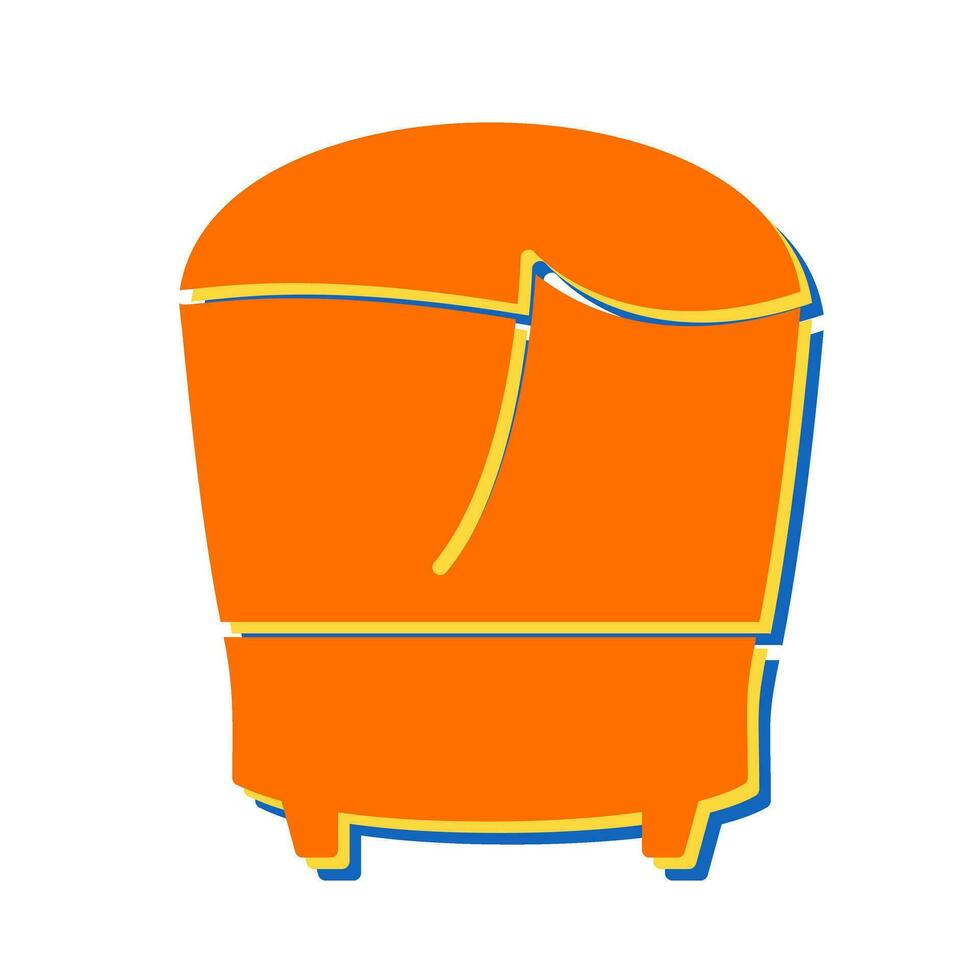 Stylish Chair Vector Icon