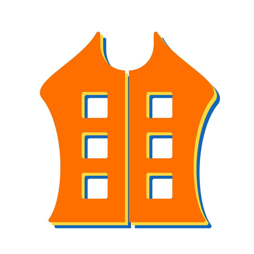 Bullet Proof Vest Vector Icon