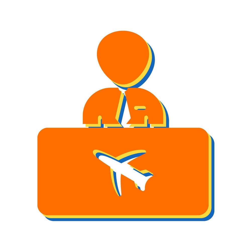 Flight Information Vector Icon