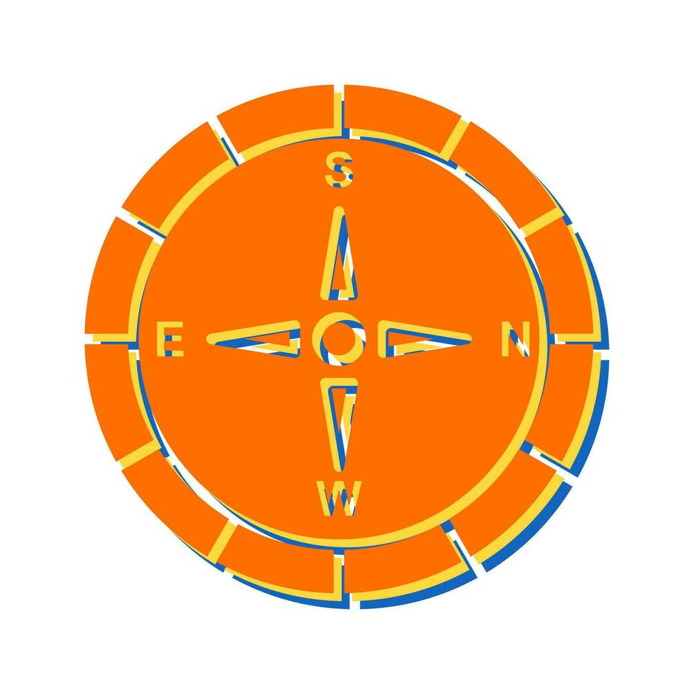 Compass Vector Icon