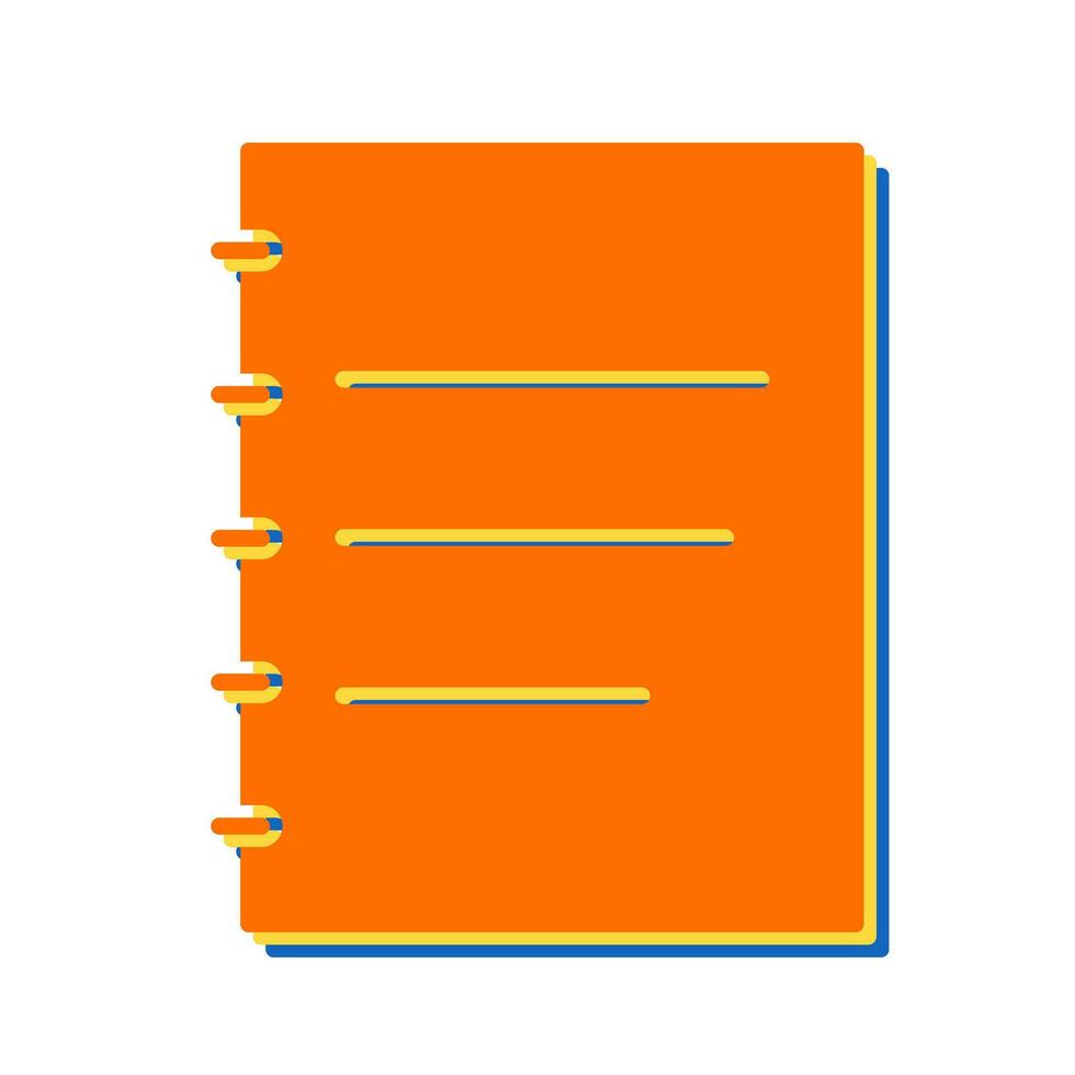 Notepad Vector Icon