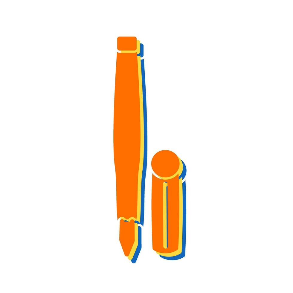 Fountain Pen Vector Icon