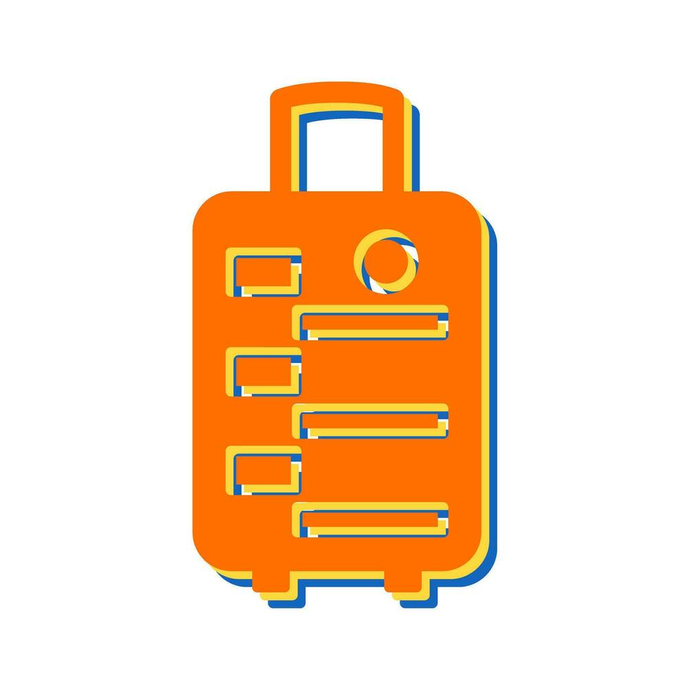 Luggage Bag Vector Icon