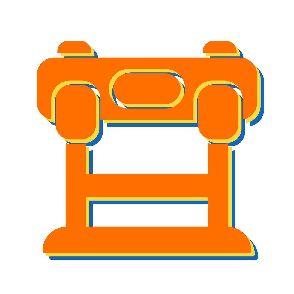 Hurdles Race Vector Icon