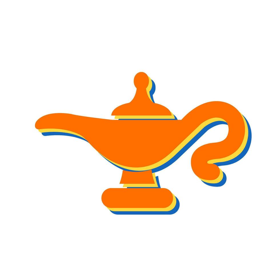 Genie Lamp Vector Icon