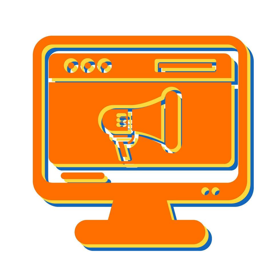 Online Marketing Vector Icon