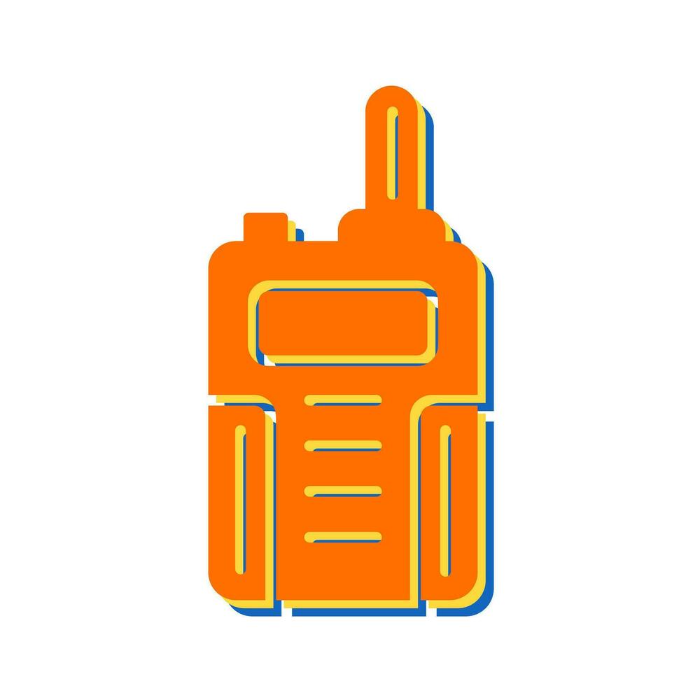 Walkie Talkie Vector Icon