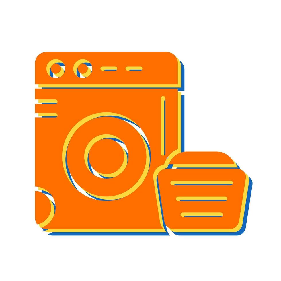 Washing Machine Vector Icon