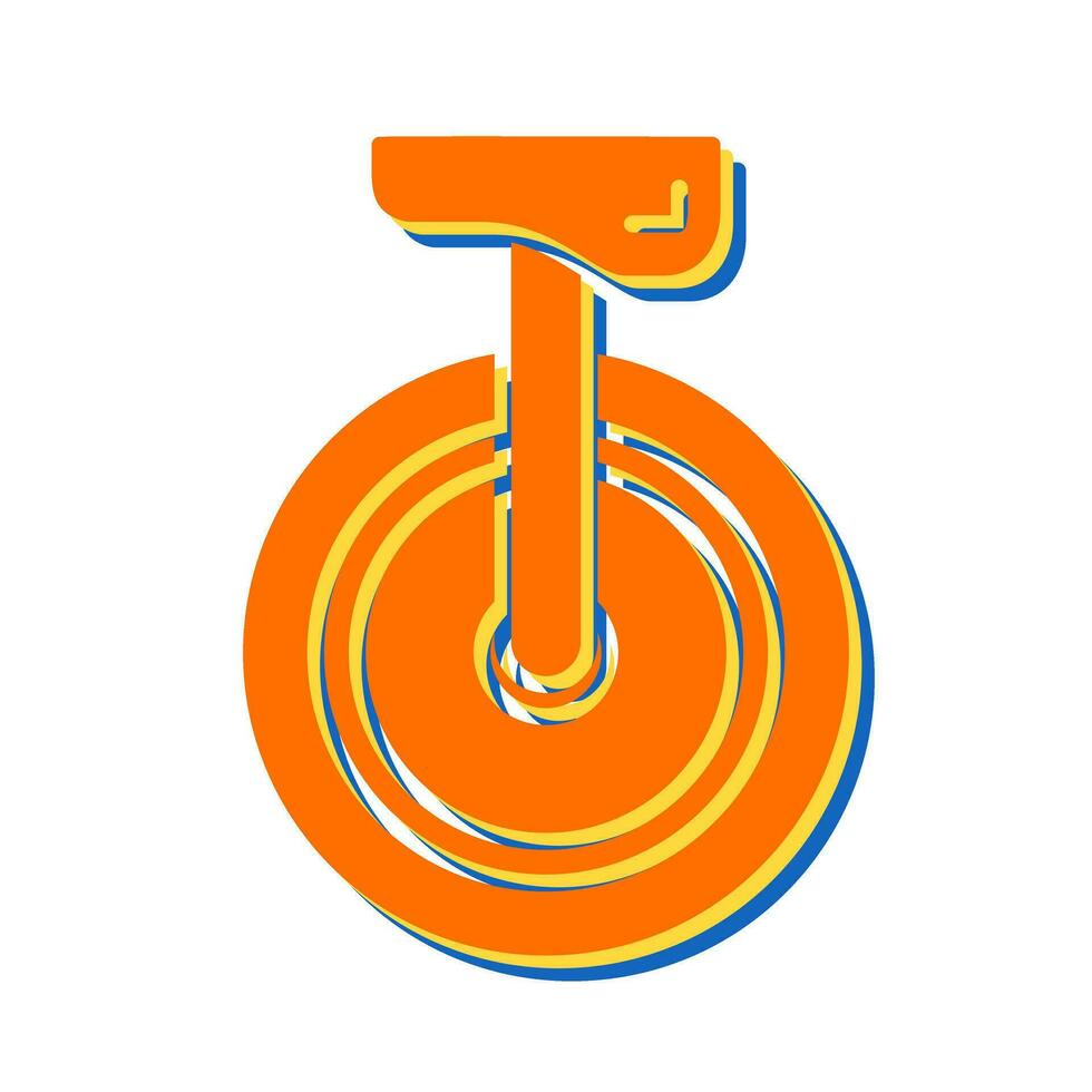 Unicycle Vector Icon