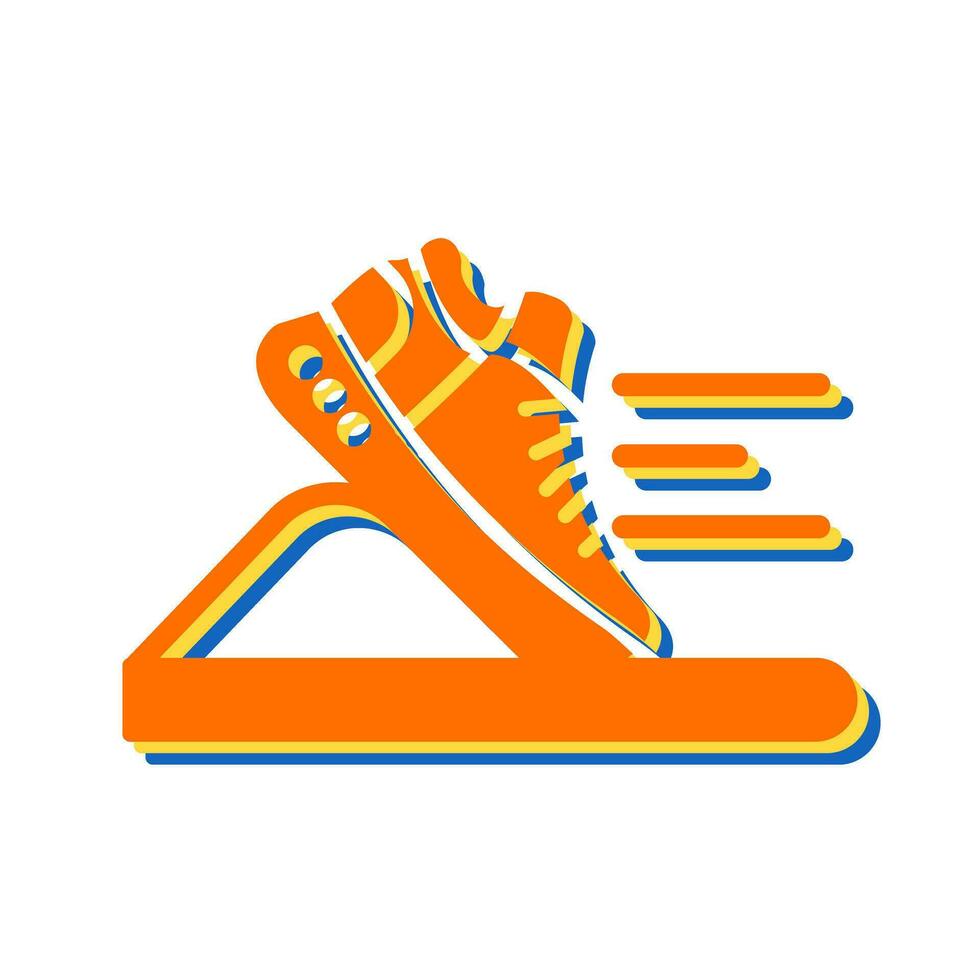 Starting Block Vector Icon