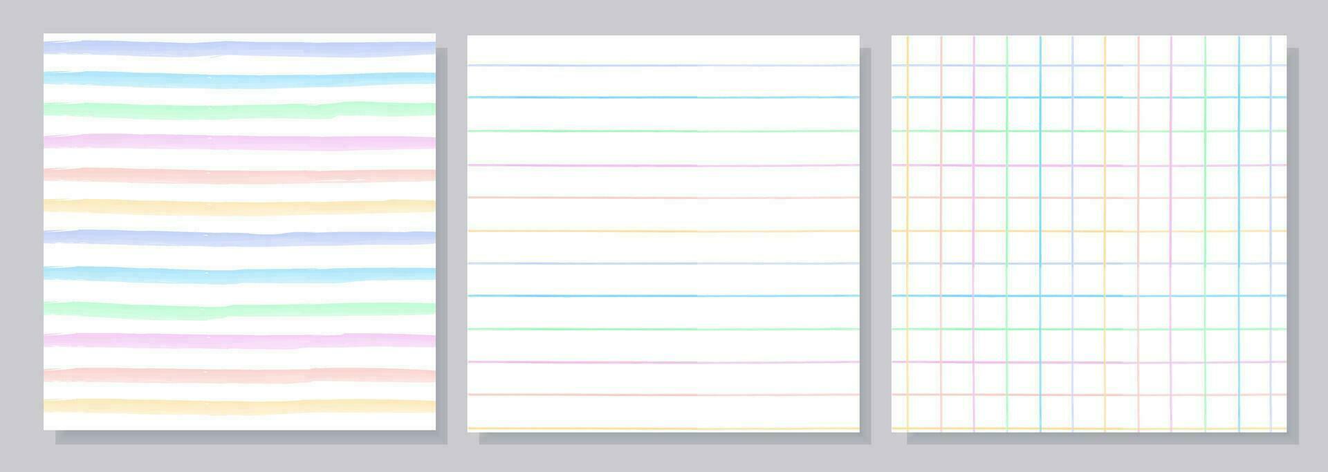 Seamless patterns, hand-drawn in style used for fabric, textile, print, background and decorative wallpaper vector
