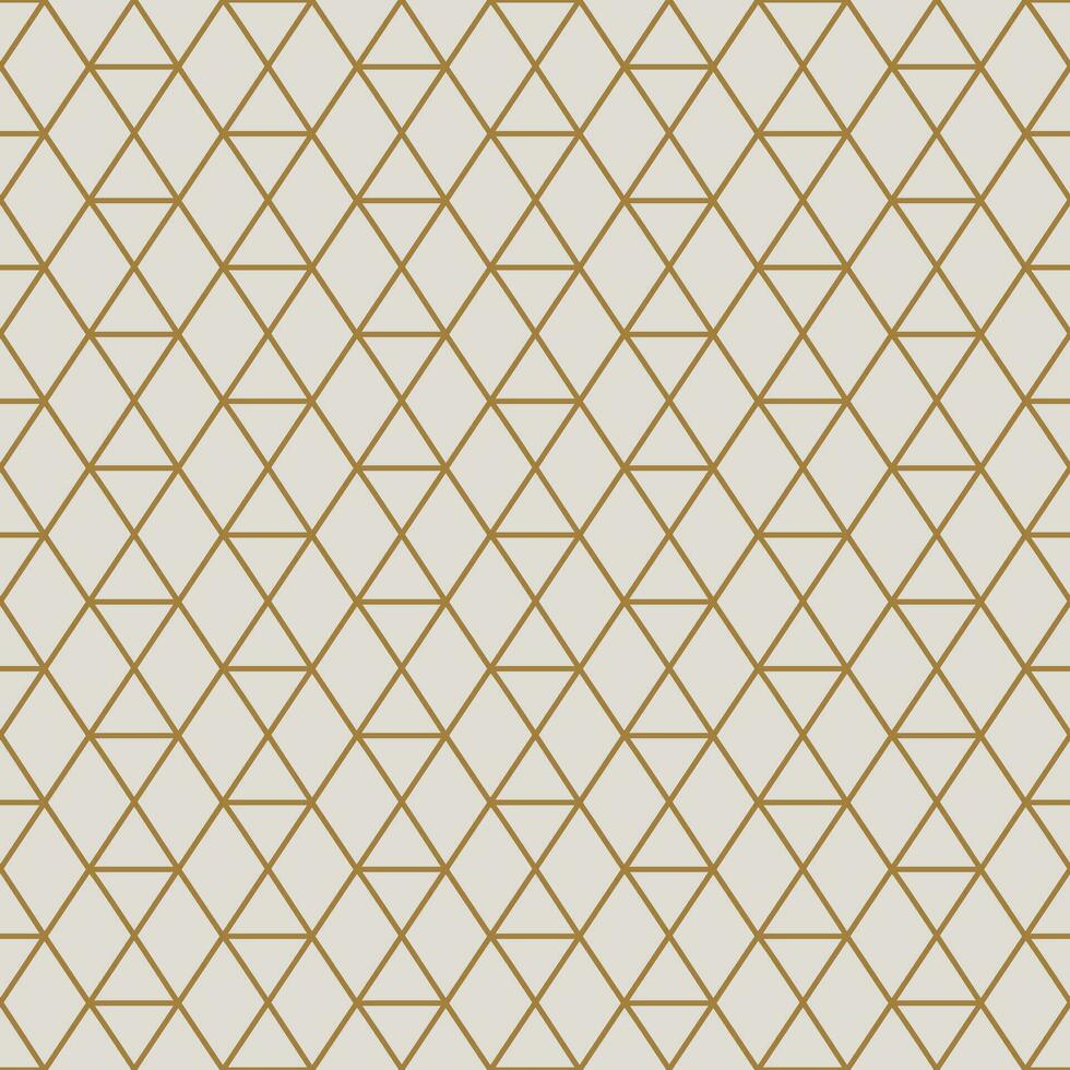 patrón sin costuras art déco vintage. formas geométricas de oro de arte lineal. ilustración vectorial de adornos modernos. fondo elegante retro gatsby para tela, papel tapiz o envoltura vector