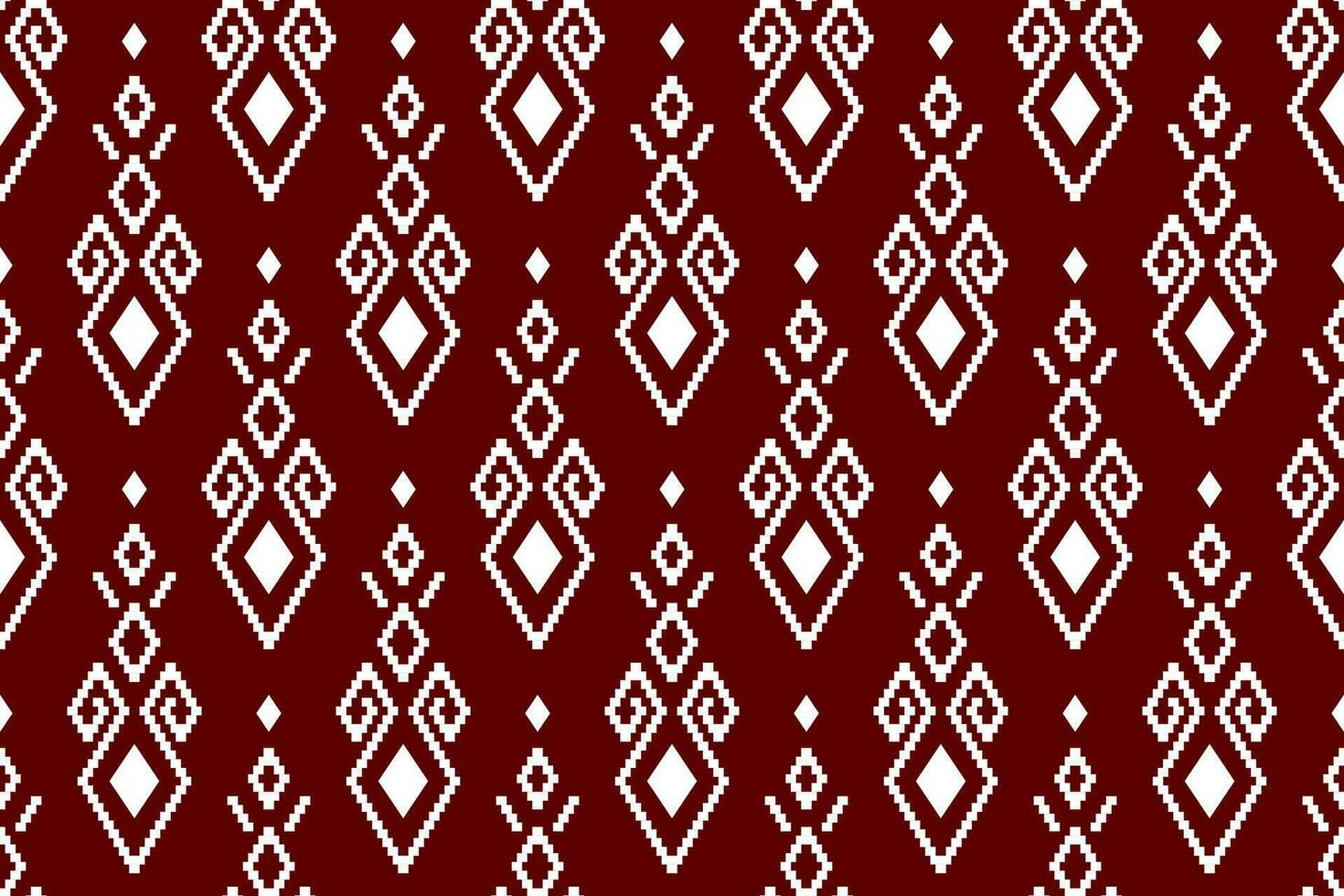 cruzar puntada vistoso geométrico tradicional étnico modelo ikat sin costura modelo resumen diseño para tela impresión paño vestir alfombra cortinas y pareo de malasia azteca africano indio indonesio vector