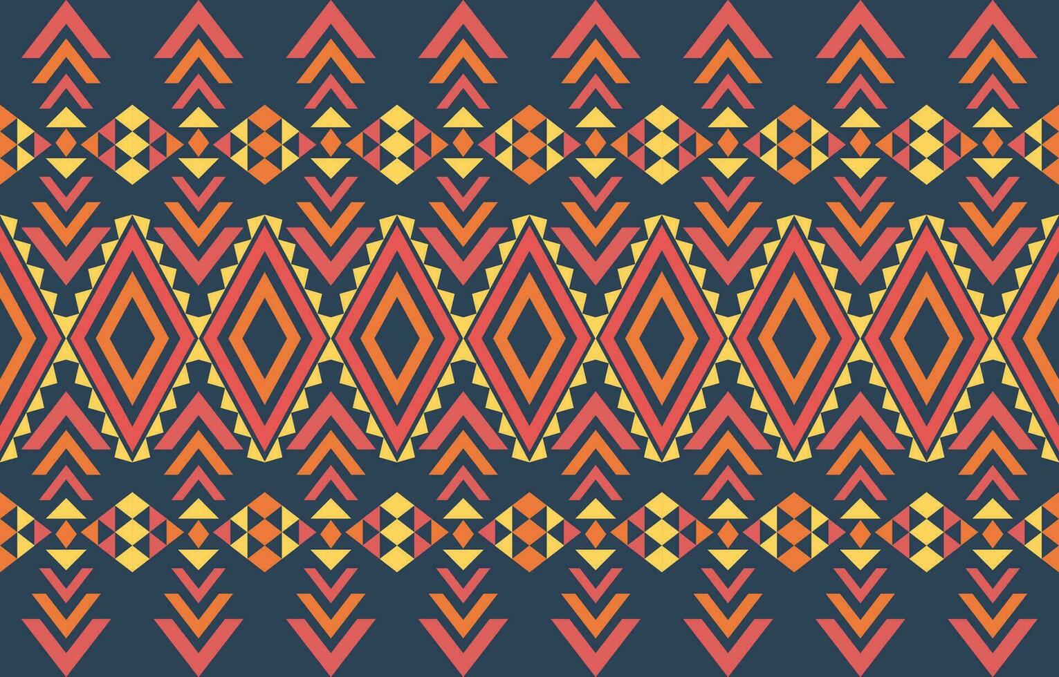 étnico resumen ikat Arte. azteca ornamento impresión. geométrico étnico modelo sin costura color oriental. diseño para antecedentes ,cortina, alfombra, fondo de pantalla, ropa, envase, batik, vector ilustración.