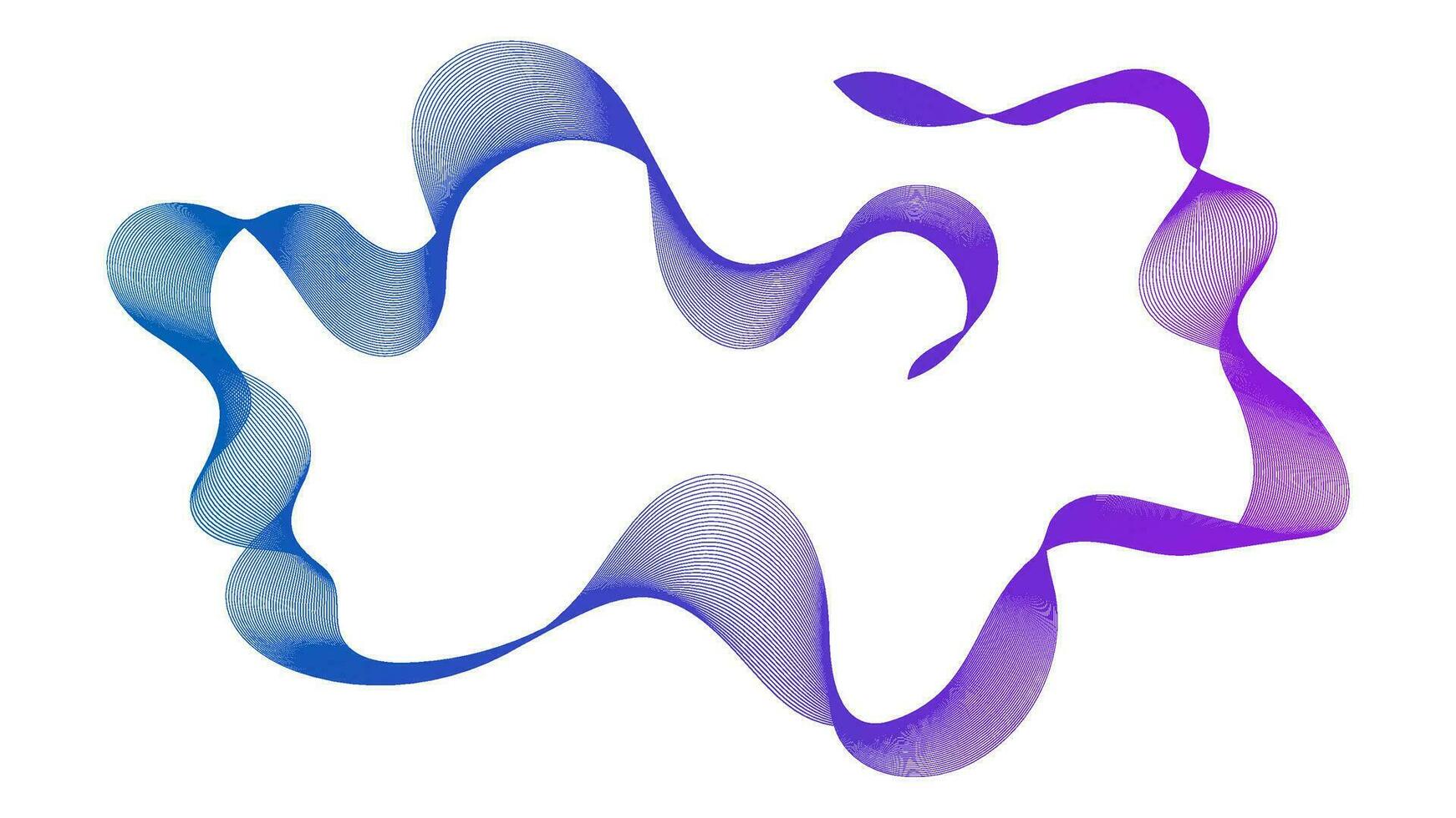 Abstract backdrop with wave gradient lines vector