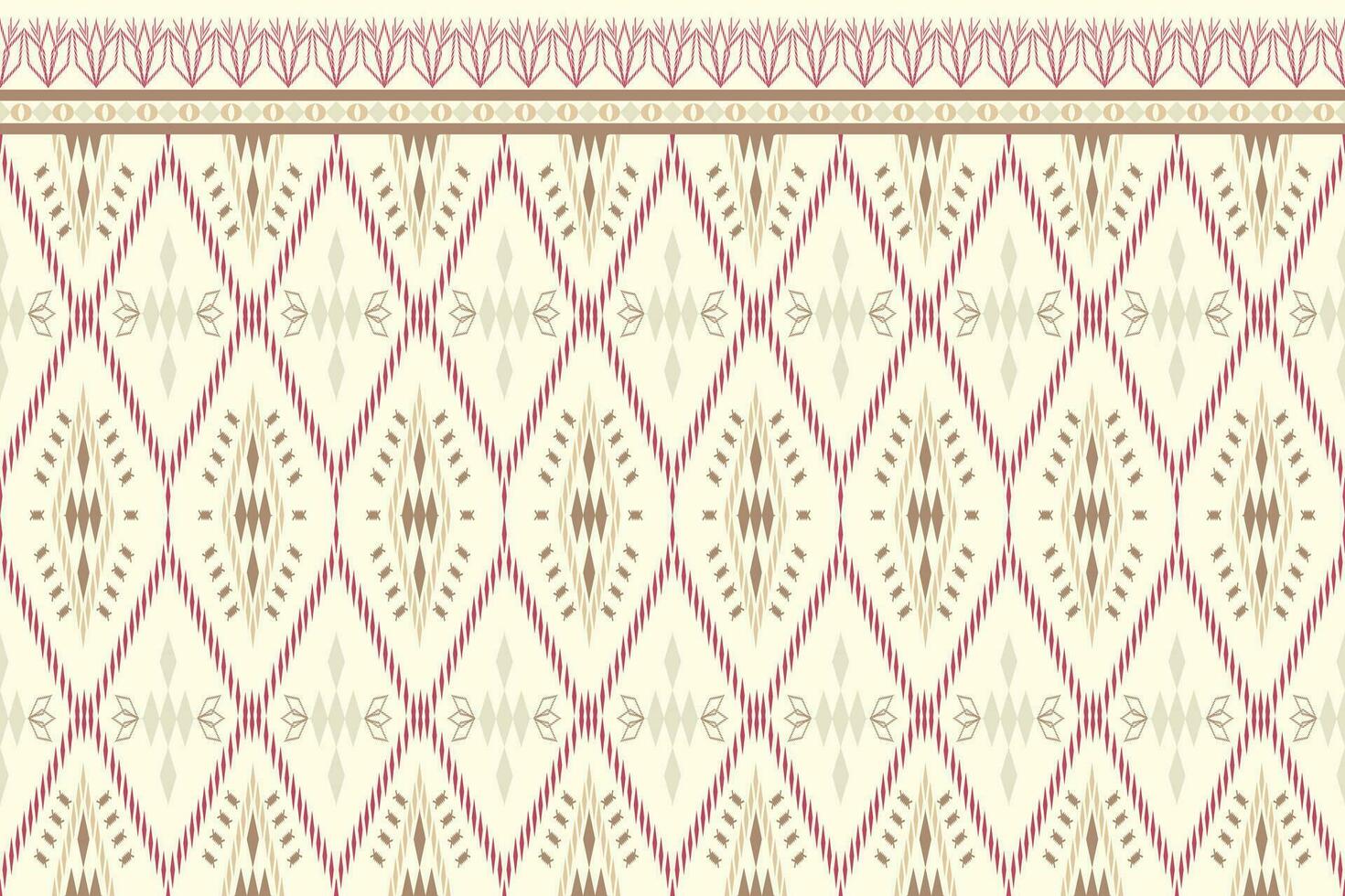 Ethnic aztec geometric pattern for vibrant color.Colorful geometric embroidery for textiles,fabric,clothing,background,batik,knitwear vector