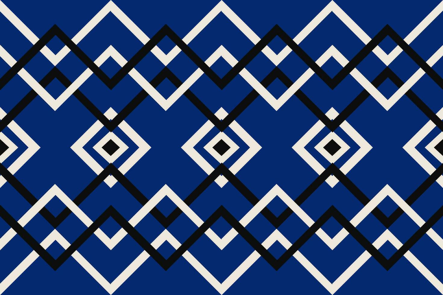 Geometric seamless pattern  for block print,batik,fabric,textile.Ethnic abstract ikat.Colorful abstract contemporary seamless pattern.Hand drawn unique print. vector