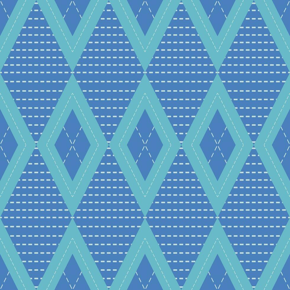 Ethnic abstract ikat.Seamless pattern in tribal.Geometric ethnic oriental pattern traditional Design for clothing, fabric, background, wallpaper, wrapping, batik, Knitwear,Embroidery style. vector