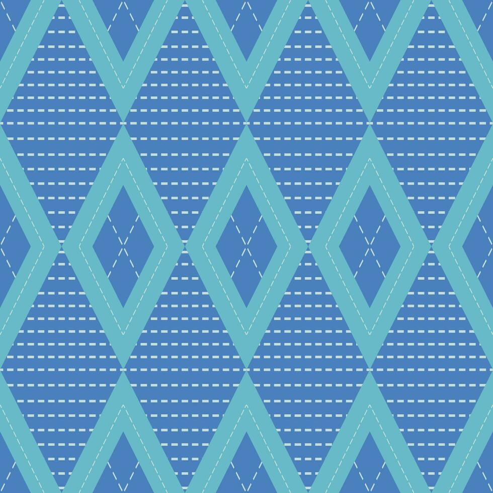 Ethnic abstract ikat.Seamless pattern in tribal.Geometric ethnic oriental pattern traditional Design for clothing, fabric, background, wallpaper, wrapping, batik, Knitwear,Embroidery style. vector