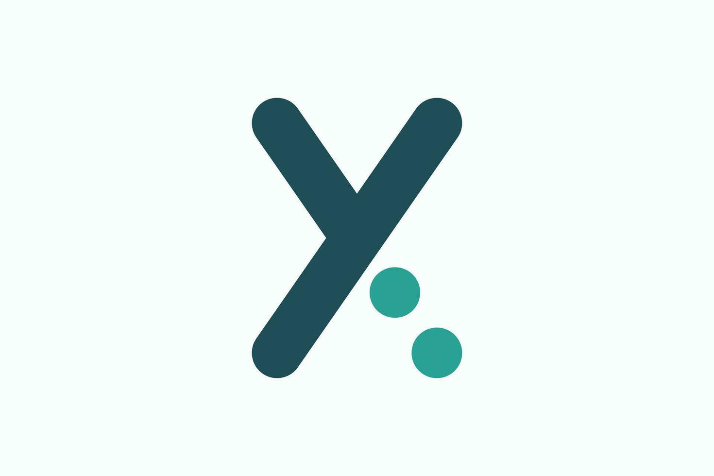 letra X logo diseño con para inicial tu negocio vector