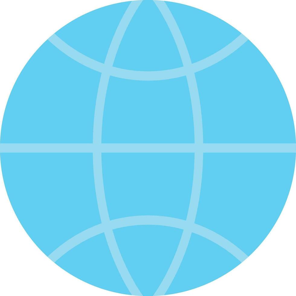 world Icon Vector Flat Illustration