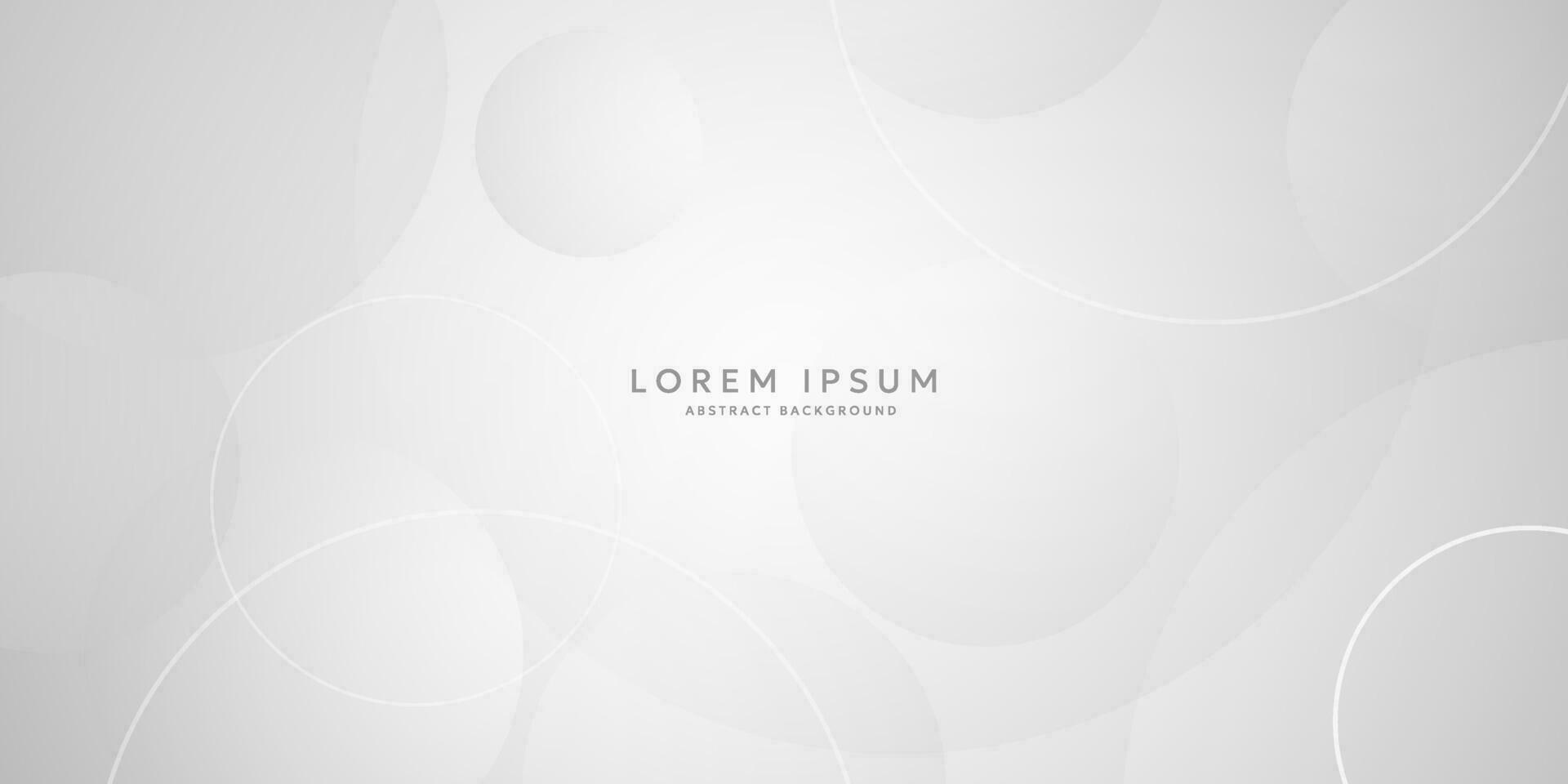 Abstract white background. minimal geometric white modern background vector