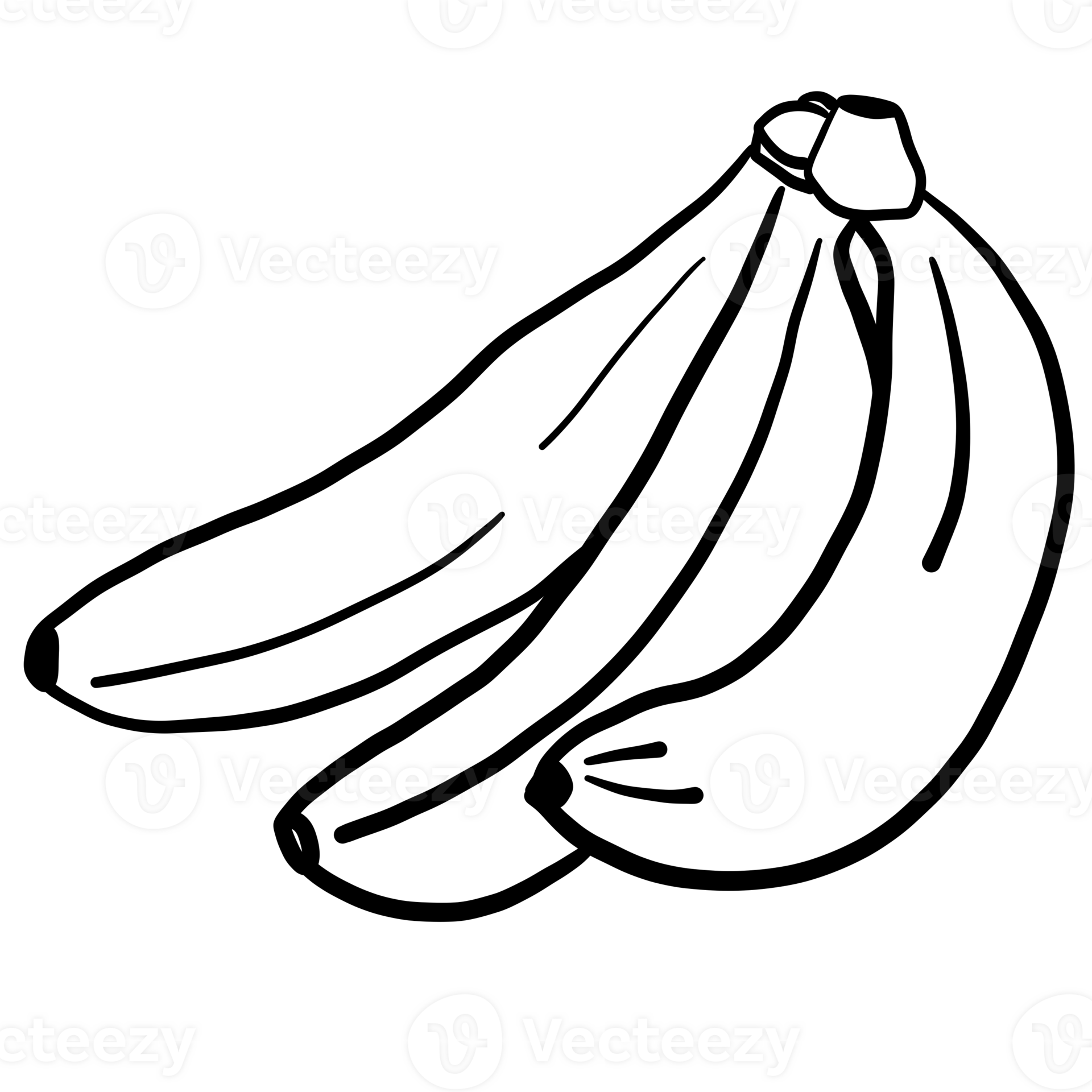 Banana drawing line 28269715 PNG