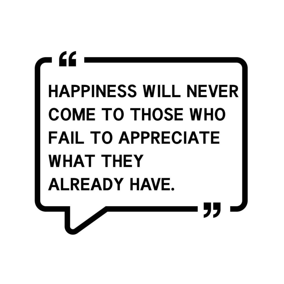 Motivational quote with editable vector template