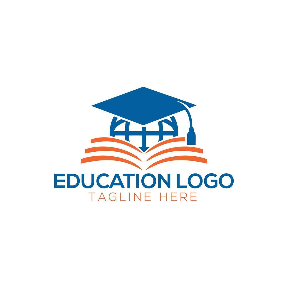 Education logo, Kids logos are reading books and learning vector