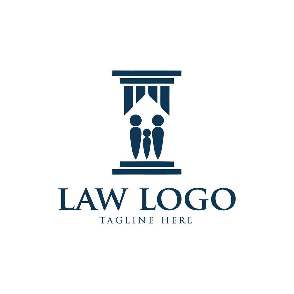 Scales of justice flat icon for apps and websites vector